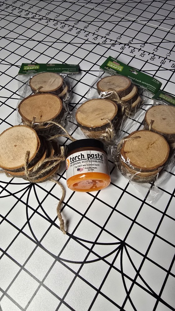 Torch Paste Non-Toxic Wood Burning Paste Wood Ornament