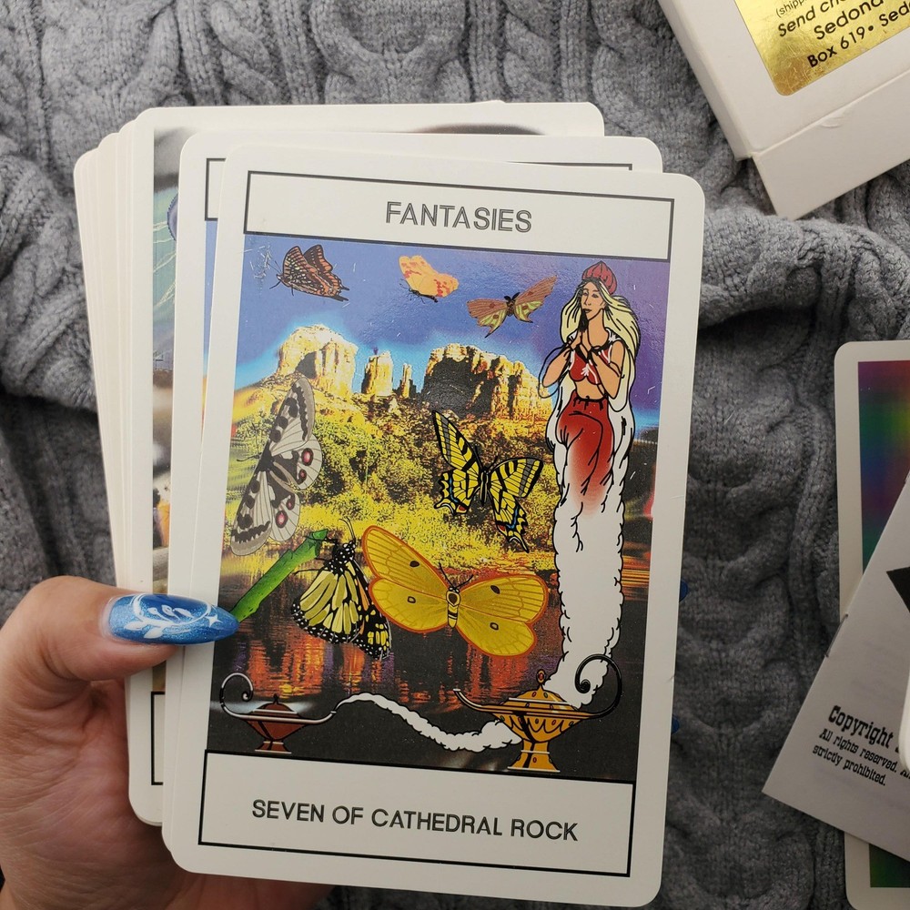 Vortex Tarot by Bryan Richards 78 Card Tarot Deck USED