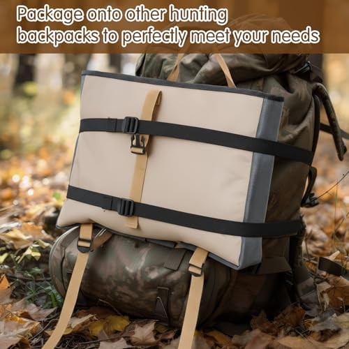 1 Pack Tree Hunting Saddle Backpack for Men Hunting Saddle Platform Backpack