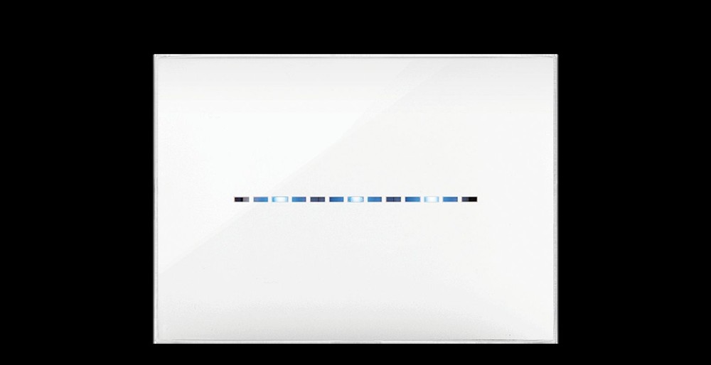 AVE PLATE YOUNG44 TOUCH SERIES 3 MODULES WHITE COLOR COD. 44PJTC3B