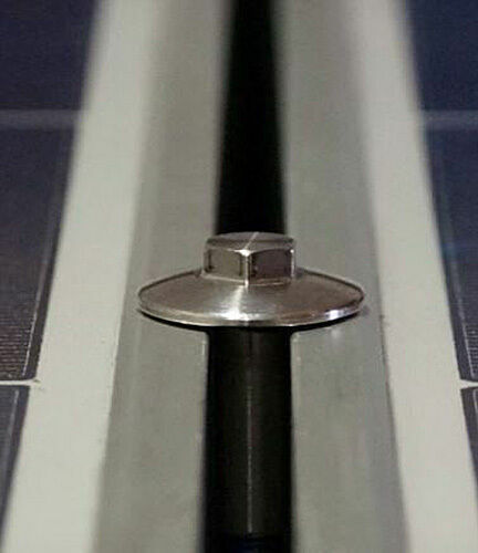 IronRidge UFO-CL-01 Universal Module Clamp in Clear or Black