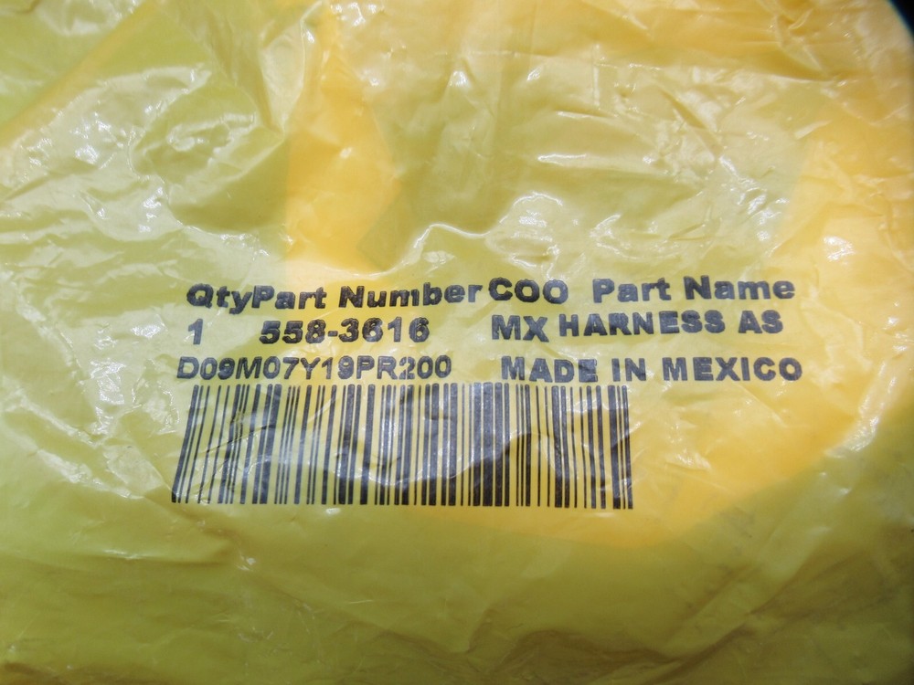 Genuine Caterpillar CAT 558-3616: Ethernet Test Harness
