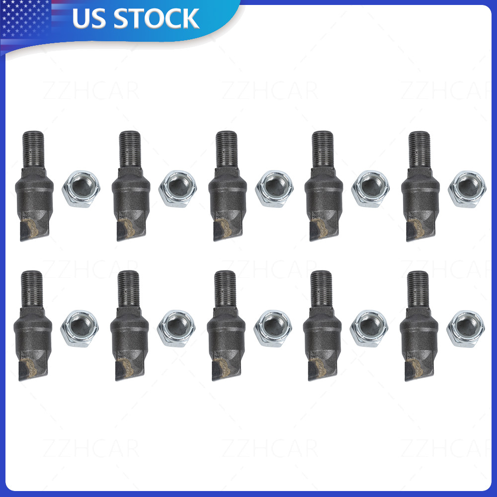 10 Pack 04501211 For Carlton Stump Grinder Teeth With Nut