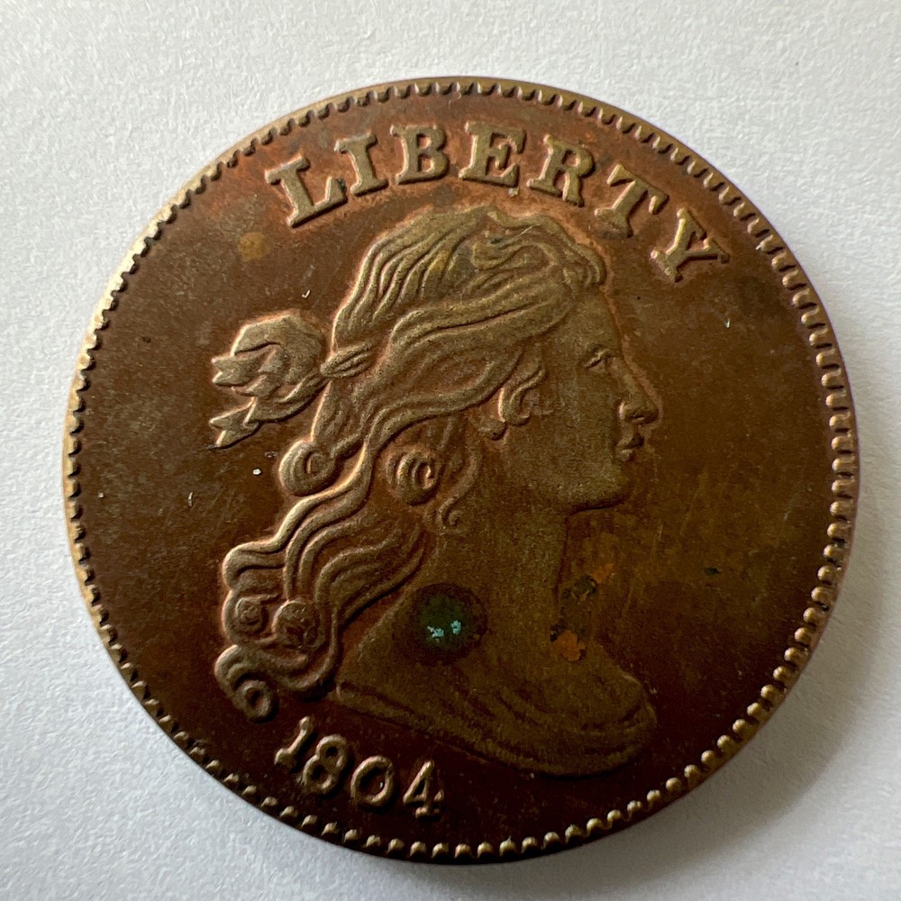 1804 Draped Bust Large Cent COPY