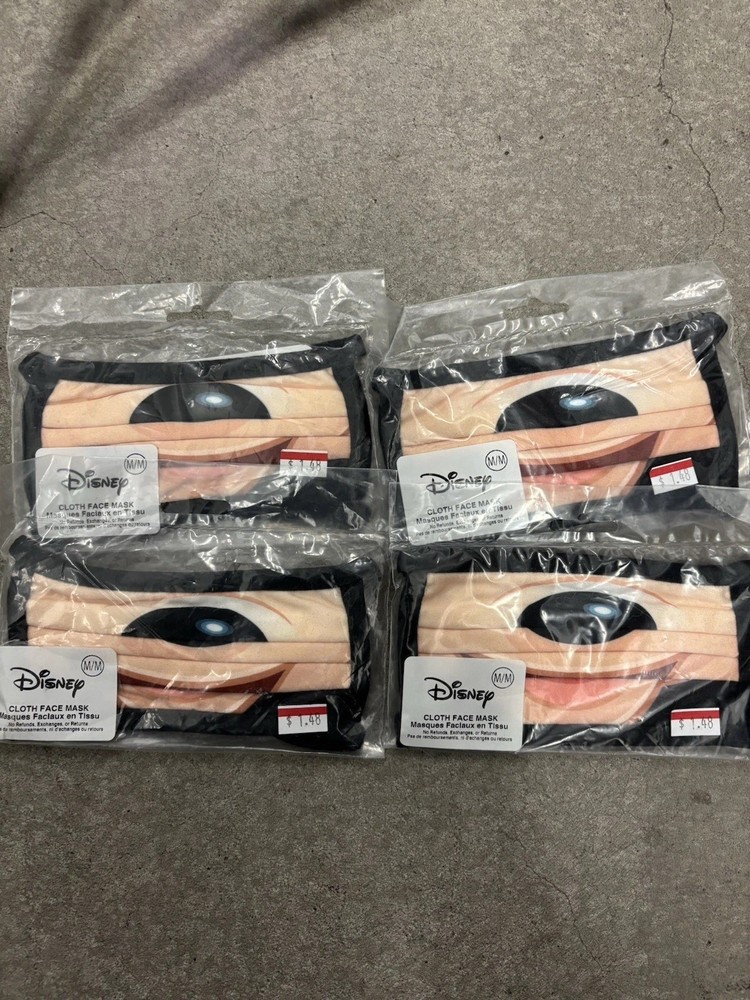 Disney Store Original cloth face mask Multiple *READ