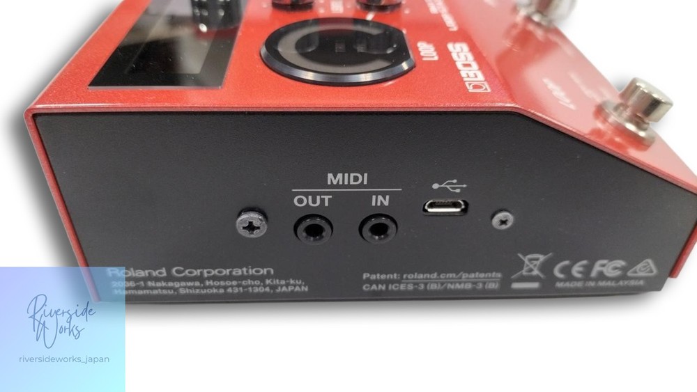 BOSS RC-10R Rhythm Loop Station Pedal