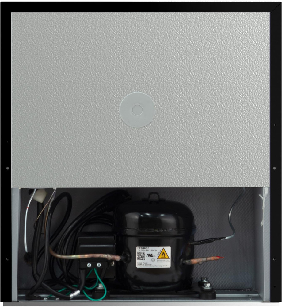 1.6 Cubic Foot Fridge, Black