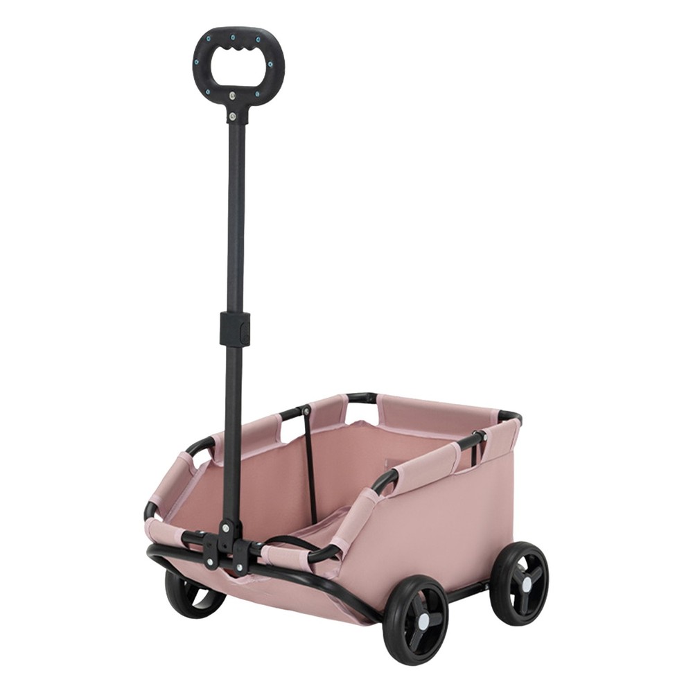 Ultra Thin Storage Pet Stroller Adjustable Front Back 360 Maneuverable Outdoor