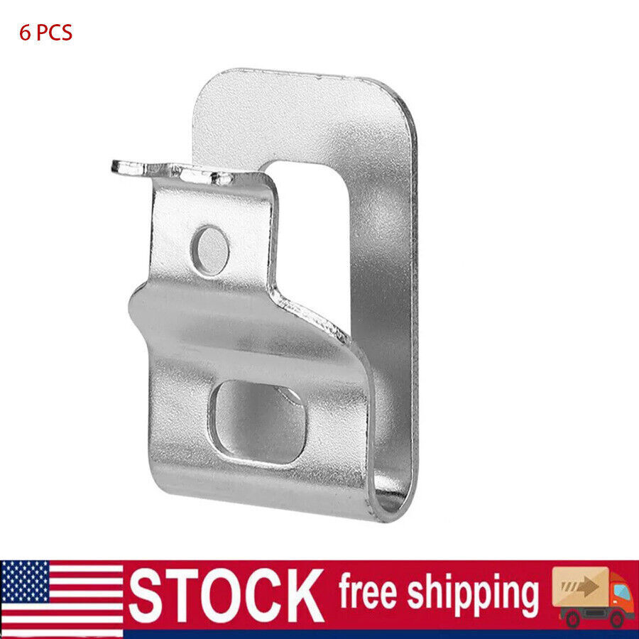 6 PCS Drill Belt Clip Hook For Dewalt 20V Tools for DCD740B DCD740B-B3 DCD771C2