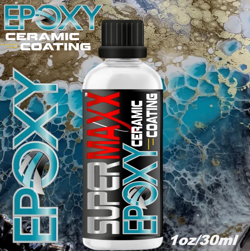 EPOXY RESIN TABLE TOP BAR TOP SCRATCH STAIN RESISTANT CERAMIC CLEAR COAT - 30ML
