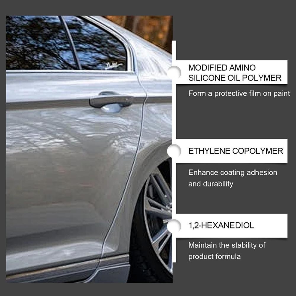 Ceramic Coating Agent, Crystal Serum Glossy, Hydrophobic& Scratch- Resistant HOT