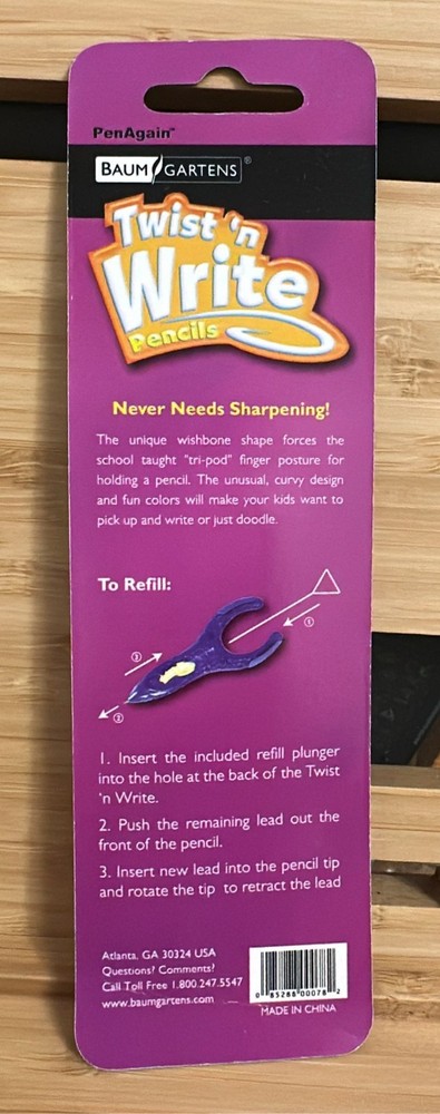 Twist 'n Write Pencil Lead Refills, 5 Per Pack, 6 Packs
