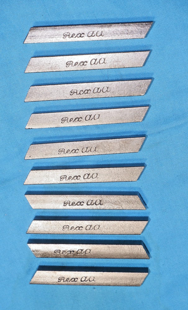 HSS Tool Bit, 5/16 sq - Crucible Rex AA - 10 pc - FreeShip