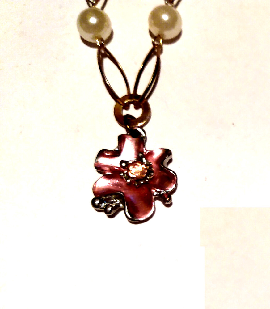 Haunted Ghost Necklace, The Hoyt Library Ghost!