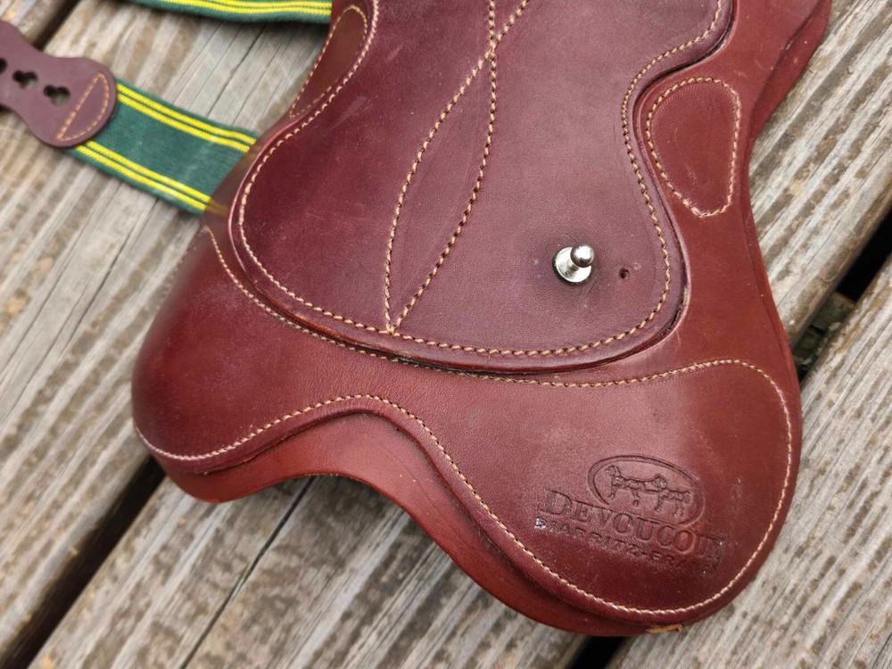 Devoucoux MyBoots Open Front Jump Tendon Boot -SINGLE (Right)- No Liner - MEDIUM