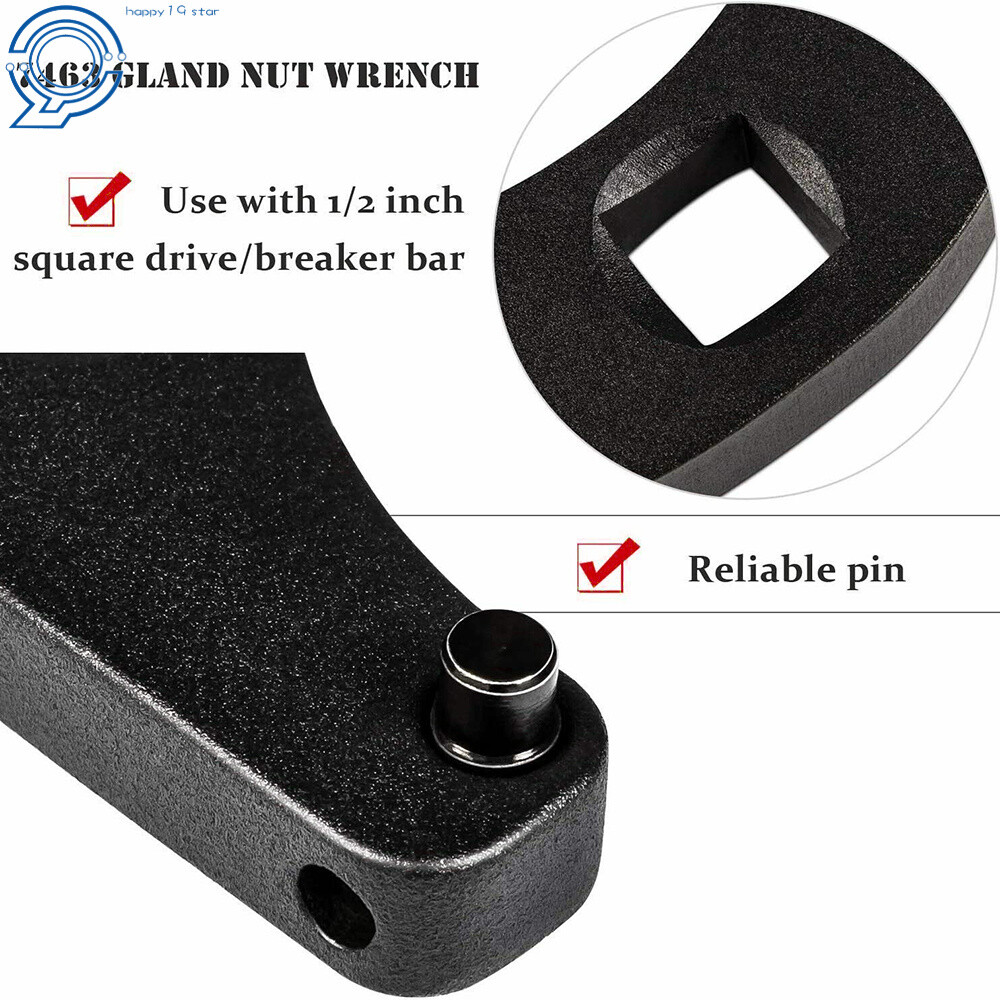 Adjustable Gland Nut Wrench 7463 Small Pin Spanner Tools for Hydraulic Cylinders