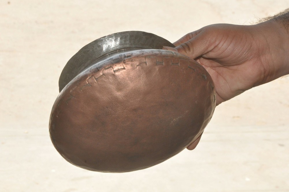 Old Copper Unique Shape Handcrafted Cooking Pot/Utensil/Kitchenware
