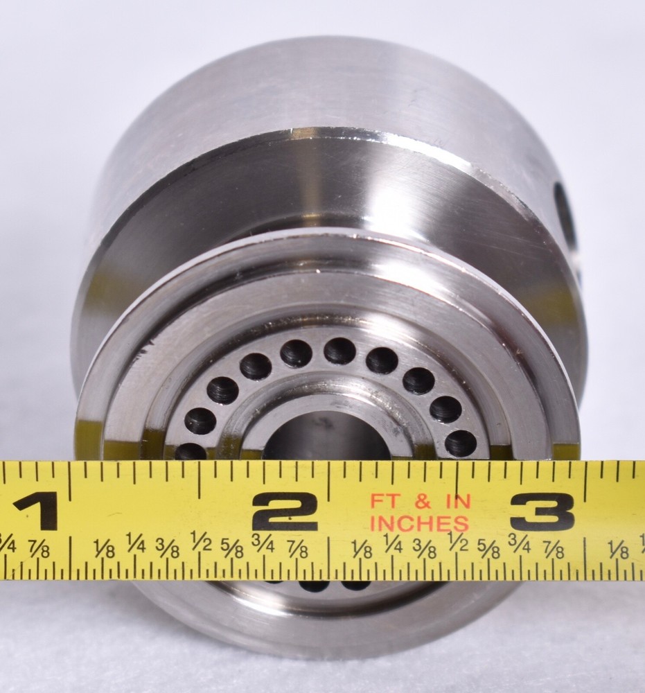 Tri Clamp Inline Filter Plate Fitting SS Sanitary 1" x 2" x 1/2" ID