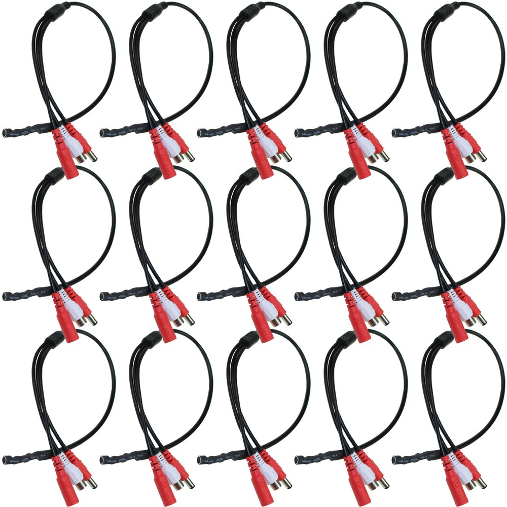 15 Pcs Mini Microphone for Audio Home Office Security Camera DVR System