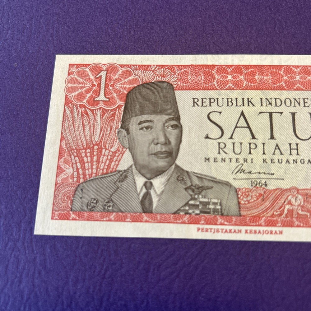 Indonesia- 1 Rupiah- 1964