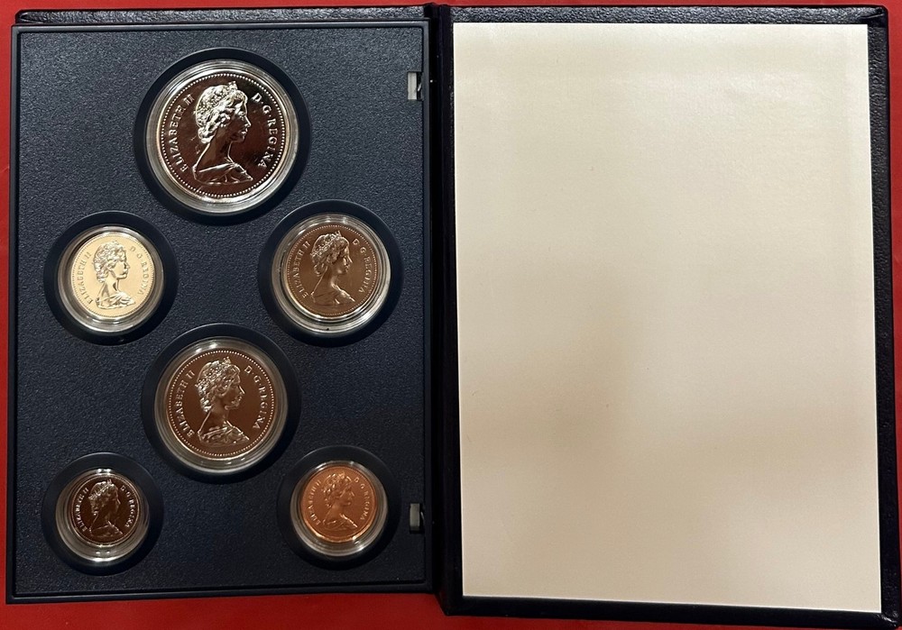 1987 Canada Specimen Set Plus COA & Box