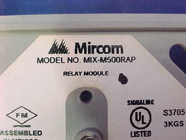 MIRCOM RELAY MODULE ivory cover MIX-M500RAP SI