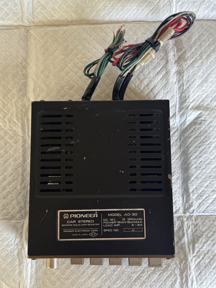 Pioneer AD-30 Equalizer Booster