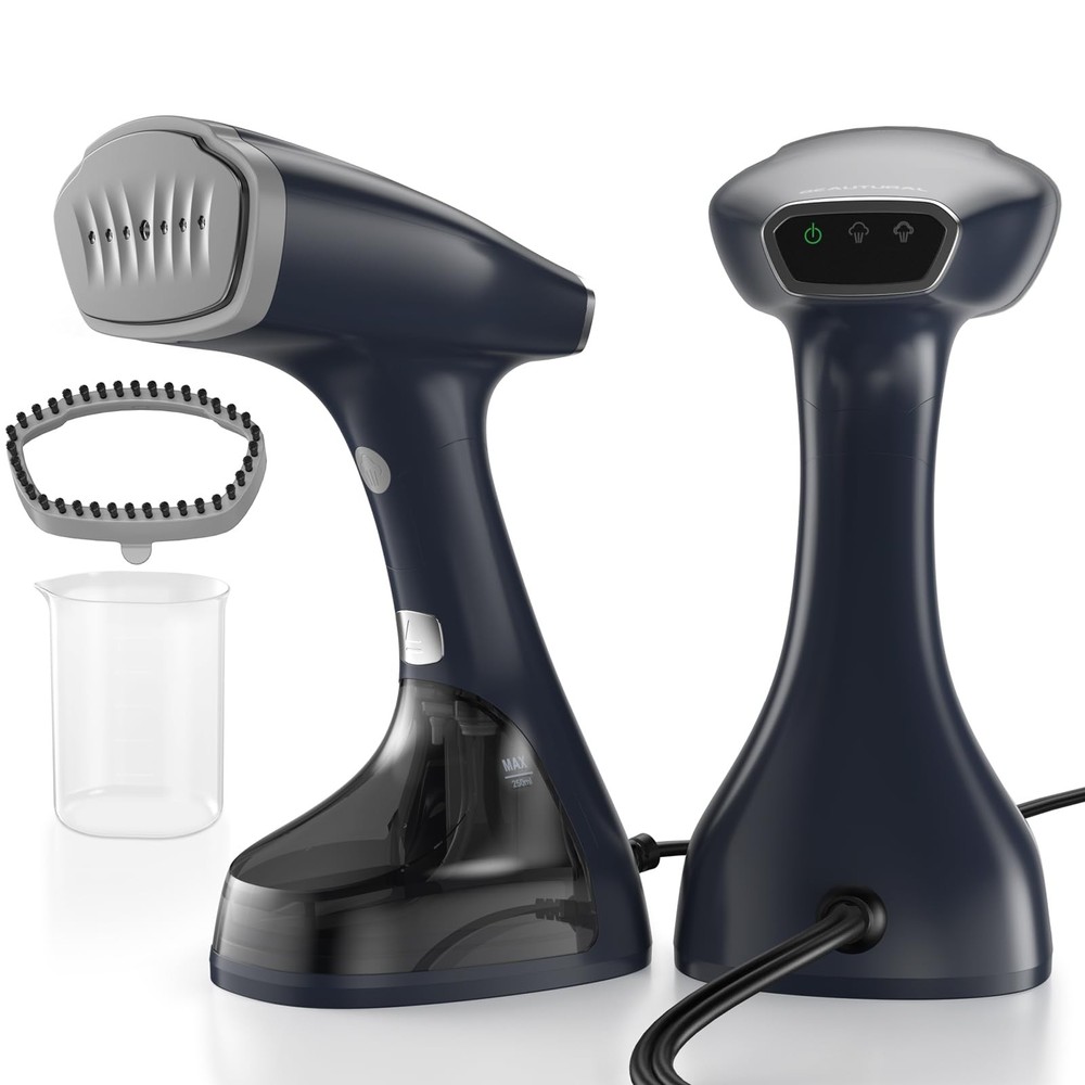 Handheld Garment Steamer for Clothes, Handheld Steamer with Foldable Design, ...