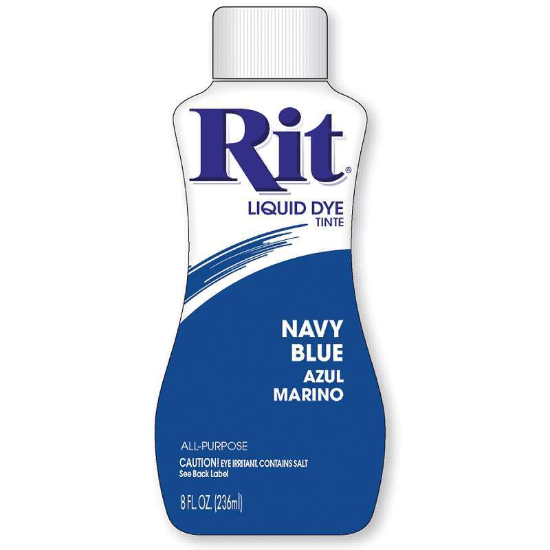 Rit Dye Liquid 8oz Navy Blue