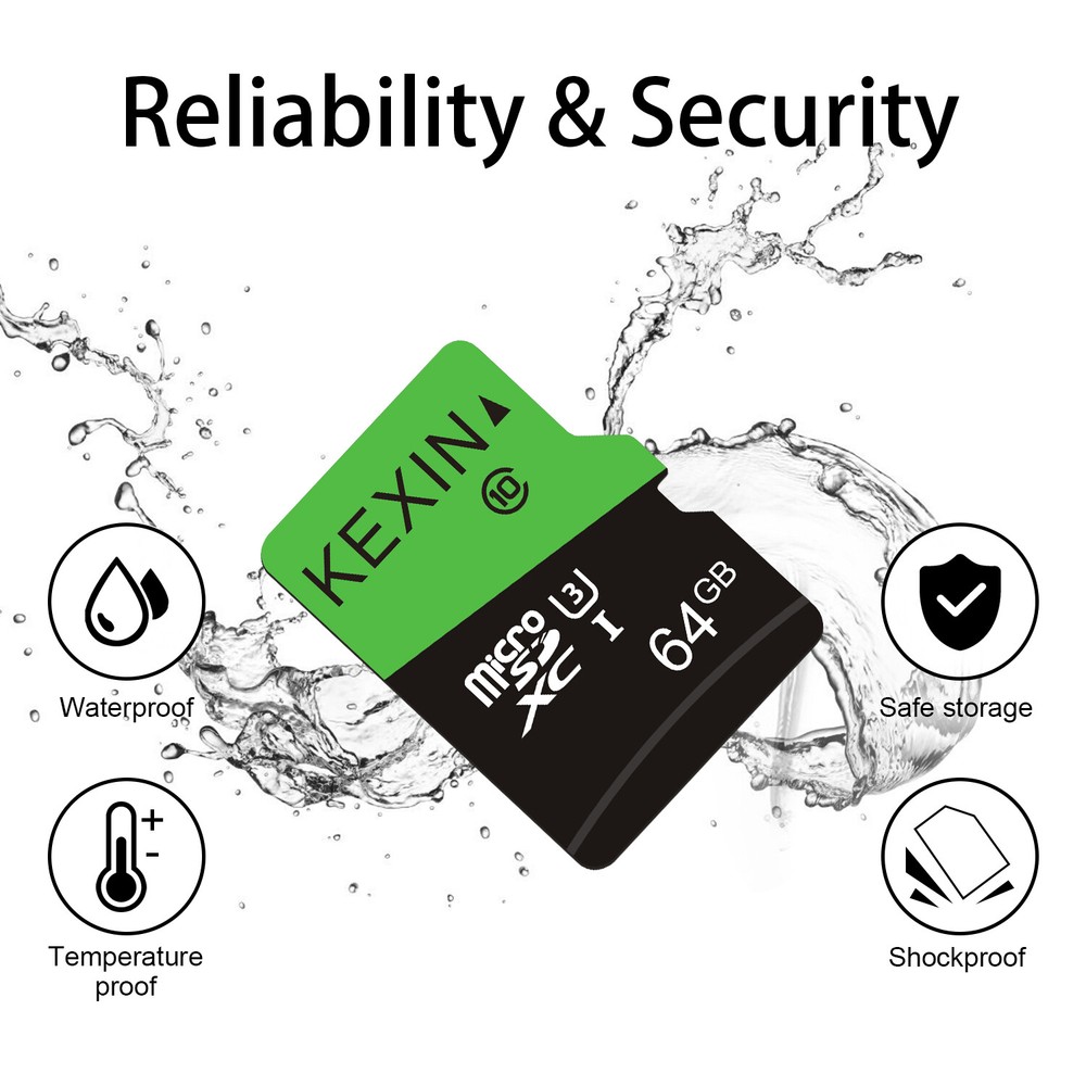 10PCS 64GB Micro SD Card Class 10 Ultra MicroSDXC UHS-I Memory Card for Camera