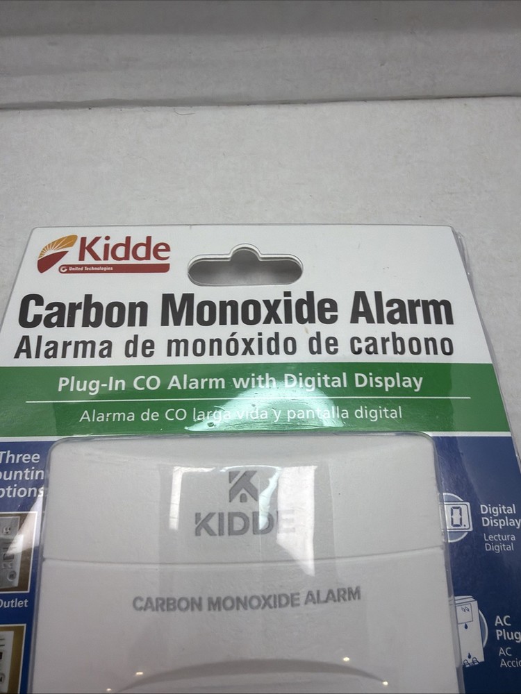 Kidde 900007601 Nighthawk Carbon Monoxide Alarm with Digital Display - White