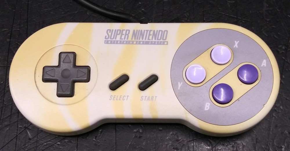 ⭐️⭐️⭐️⭐️⭐️ OEM Super Nintendo SNES Controller SNS-005 Grade C