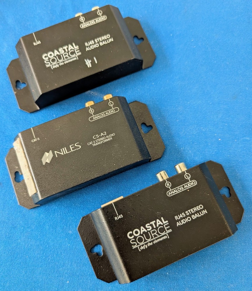RJ45 Stereo Analog Audio Balun