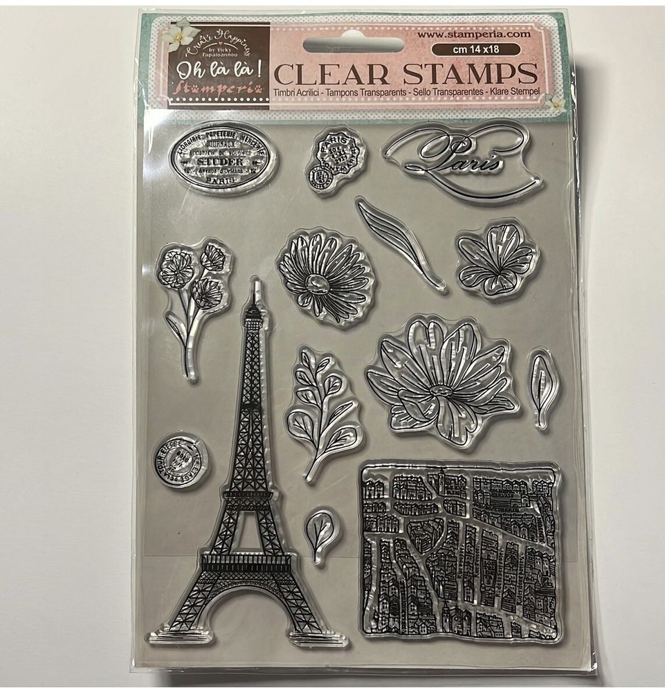 Stamperia Stamp Set Oh Lá Lá