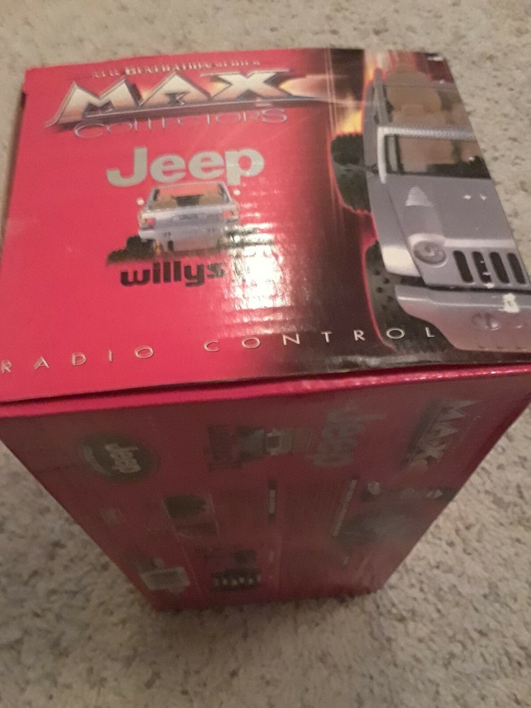 Radio Control Jeep willys II 2002 MAX COLLECTORS. NIB