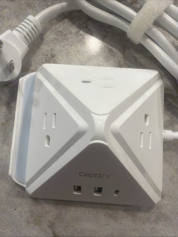Ceptics USB Power Strip (Model PT-3B3U-21W)