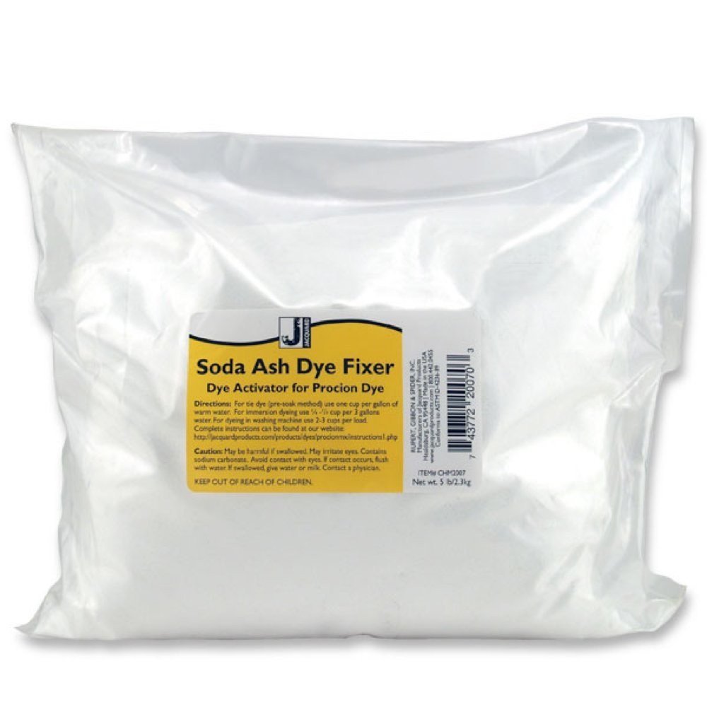 Soda Ash Dye Fixer 1 Pound Bag Textile Craft