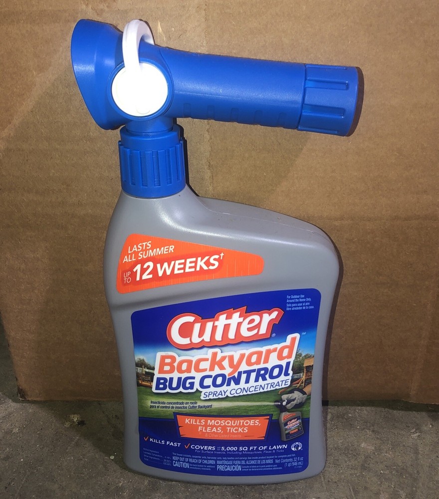 Cutter Backyard Bug Control Spray Concentrate, 5K Sq Ft Coverage