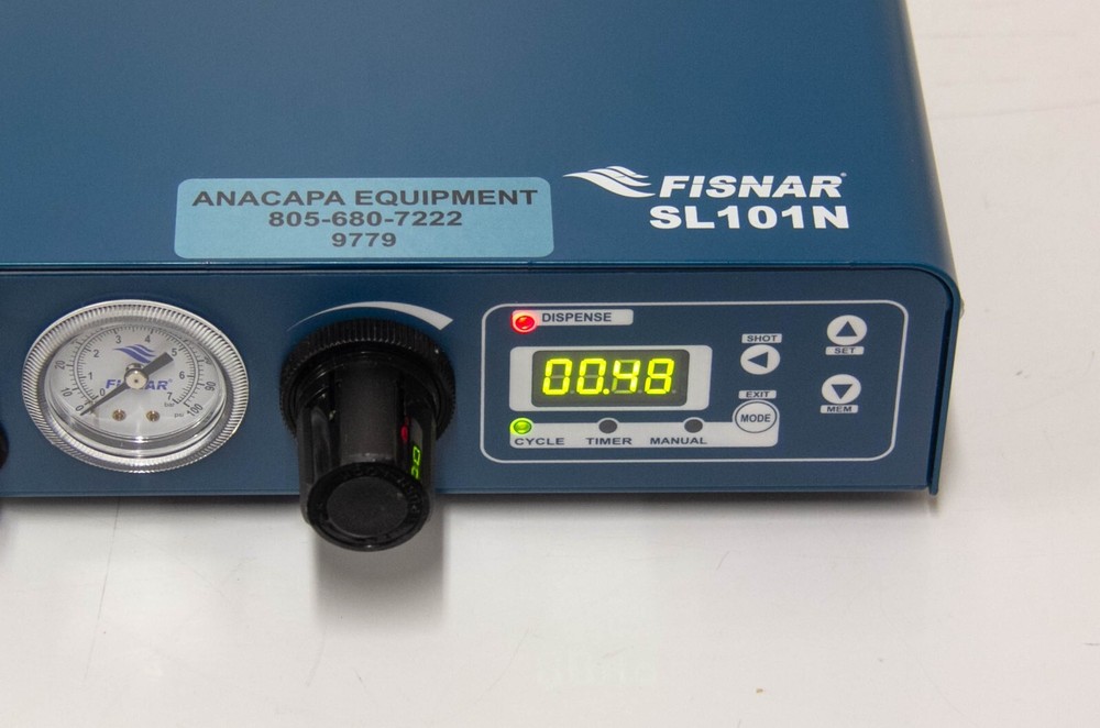 Fisnar SL101N Digital Liquid Fluid Epoxy Dispenser Dual Voltage USED (9779)R