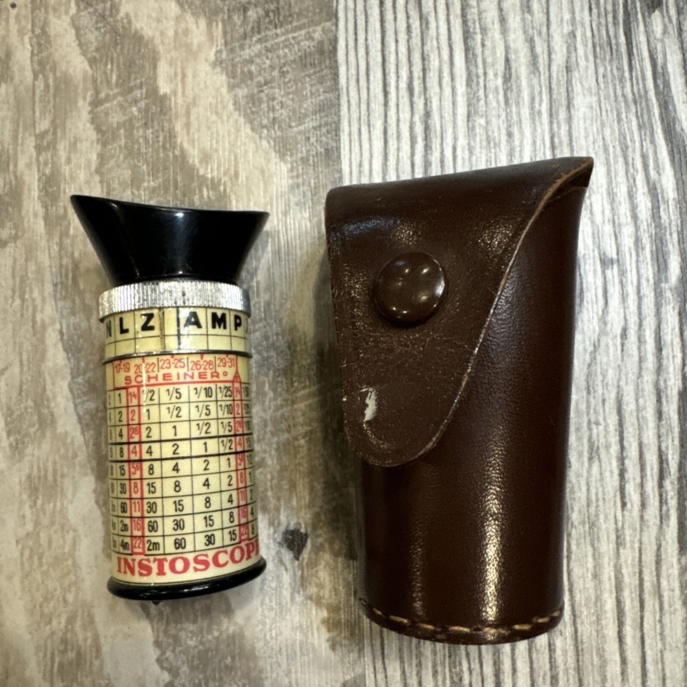 Vintage DREM Instoscope Light Meter — Made In Austria