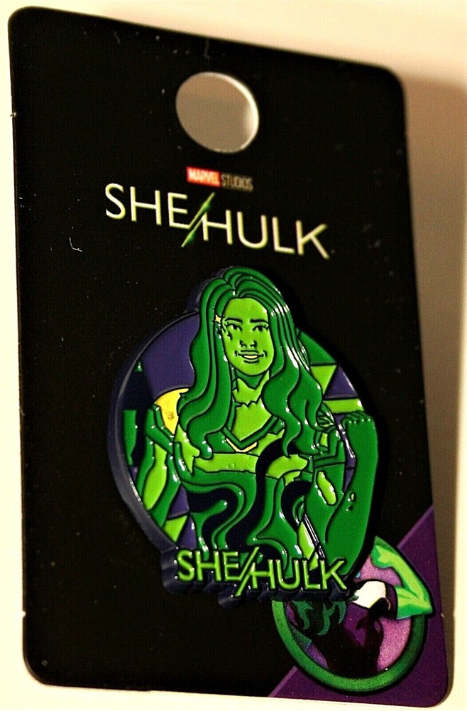 Marvel Studios She Hulk Mod Lawyer Collectors Hat Lapel Pin New MOC
