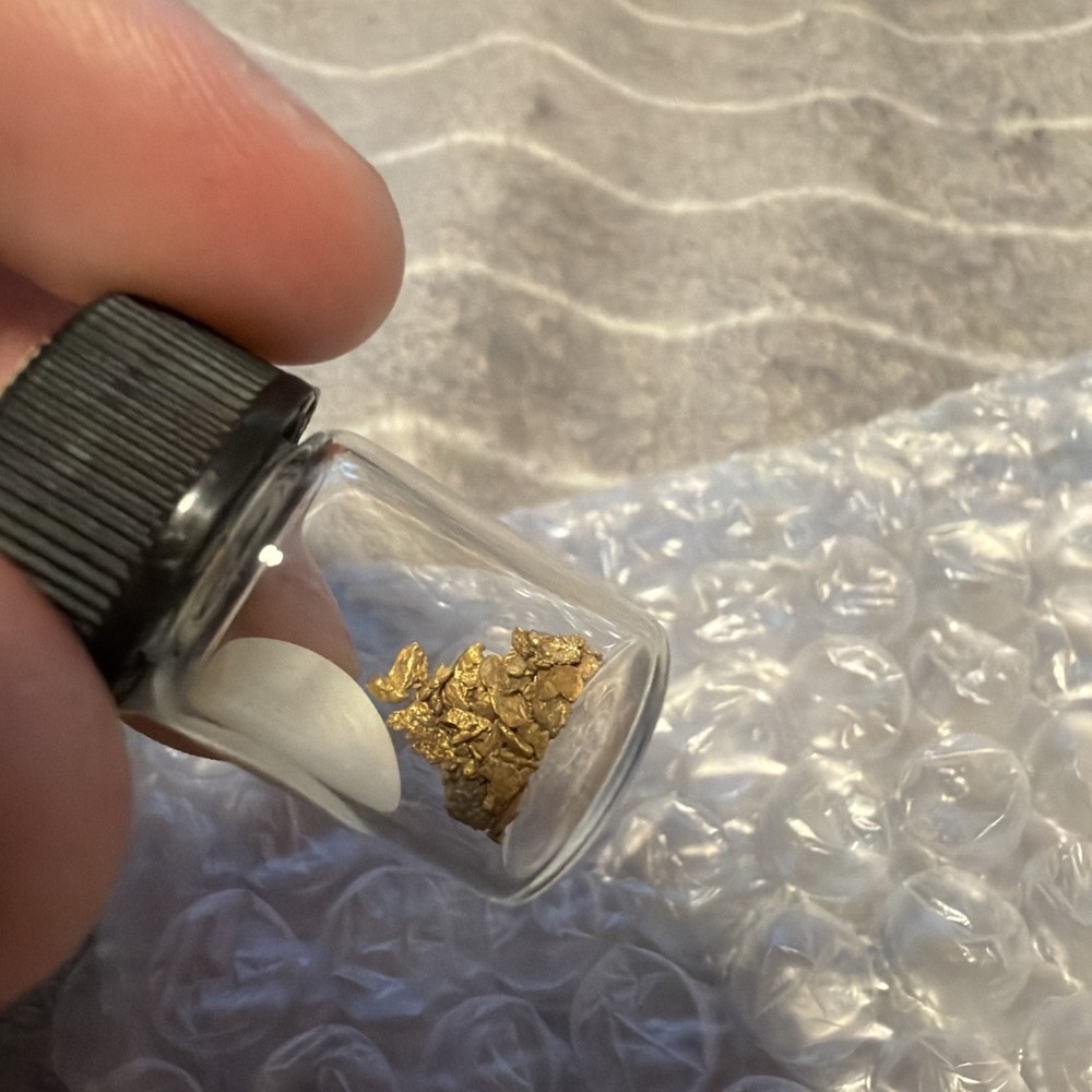 1 Gram Gold in vile.
