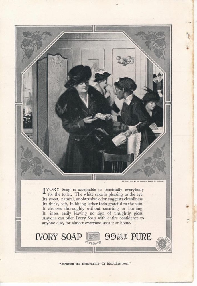 Magazine Ad - 1918 - Ivory Soap  (#4)