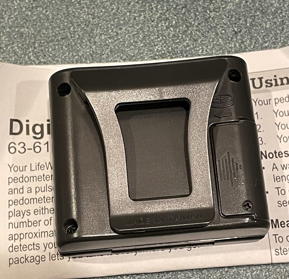 Life Wise Digital Pedometer Model #63-619