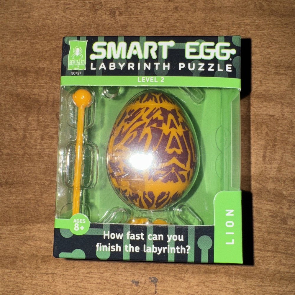 Smart Egg Level 2. 3D Maze Puzzle Labyrinth Novelty Challenging Brain Teaser
