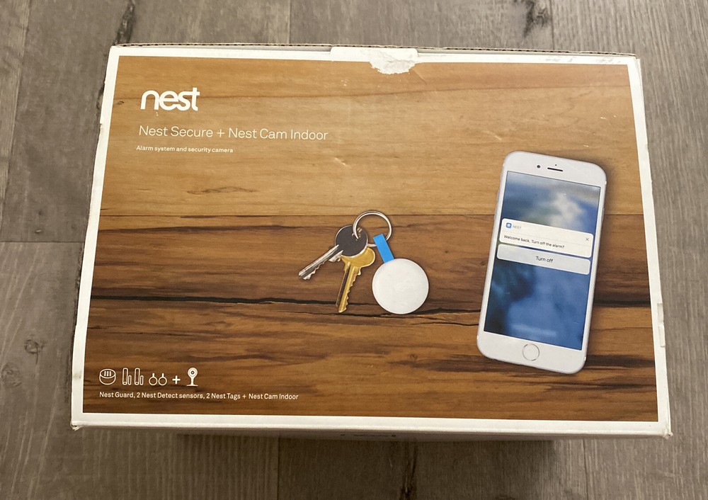 Google Nest Secure Smart Alarm System and Google Nest Cam Indoor Wired Security