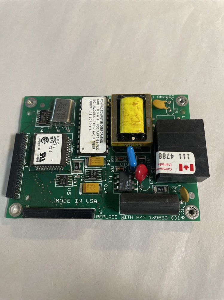Compaq 139629-001 Data Fax Modem Board 137103-001 @CPU60