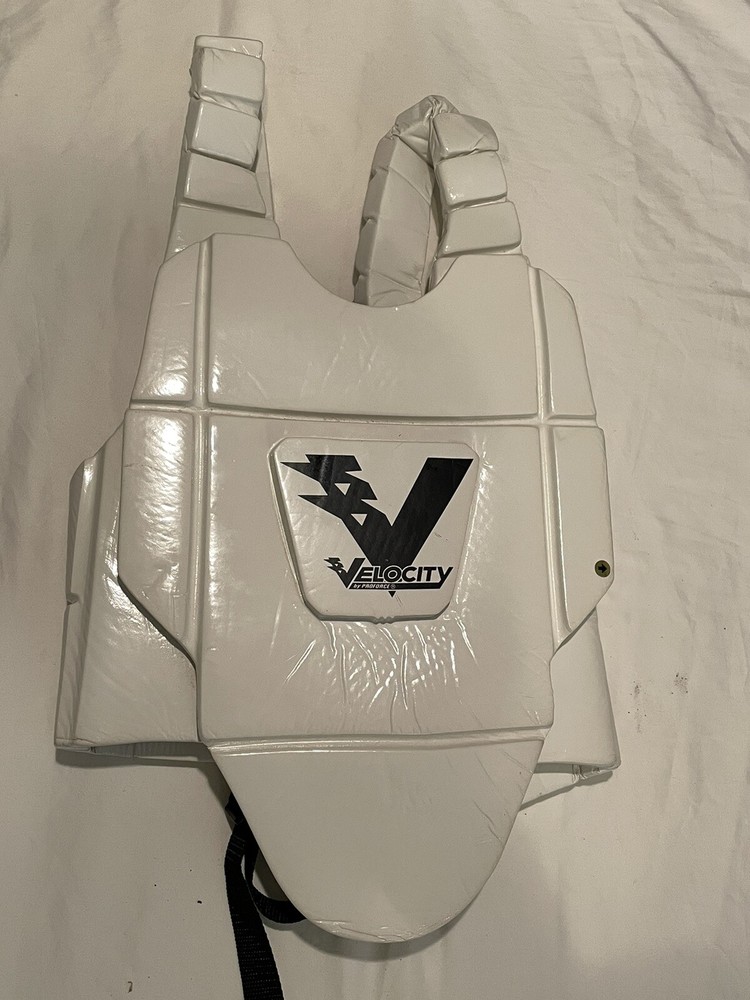 Velocity by Proforce White Chest Protection Vest
