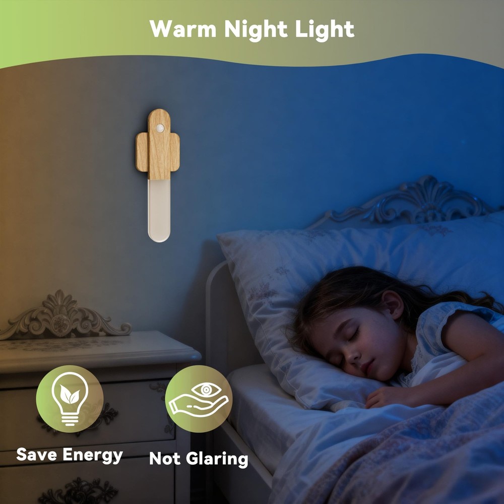iThird Motion Sensor Light Indoor - Wireless Wall Light, lumi Light, Magnet Rech