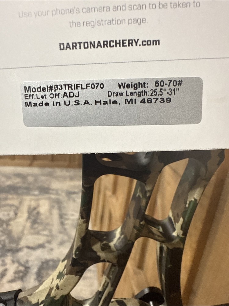 Darton Tritech 33 First Lite Fusion Compound Bow